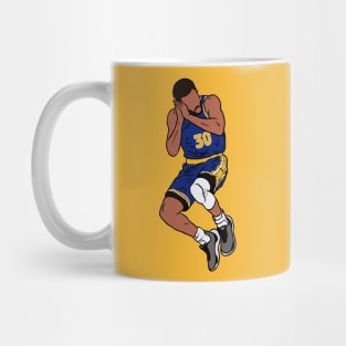 Stephen Curry Jumping Celebration Mug